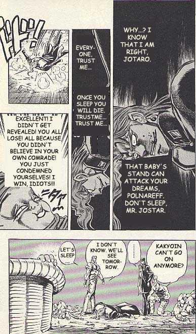 Jojo's Bizarre Adventure Vol.18 Chapter 171 : Death 13 Pt.4 page 17 - 