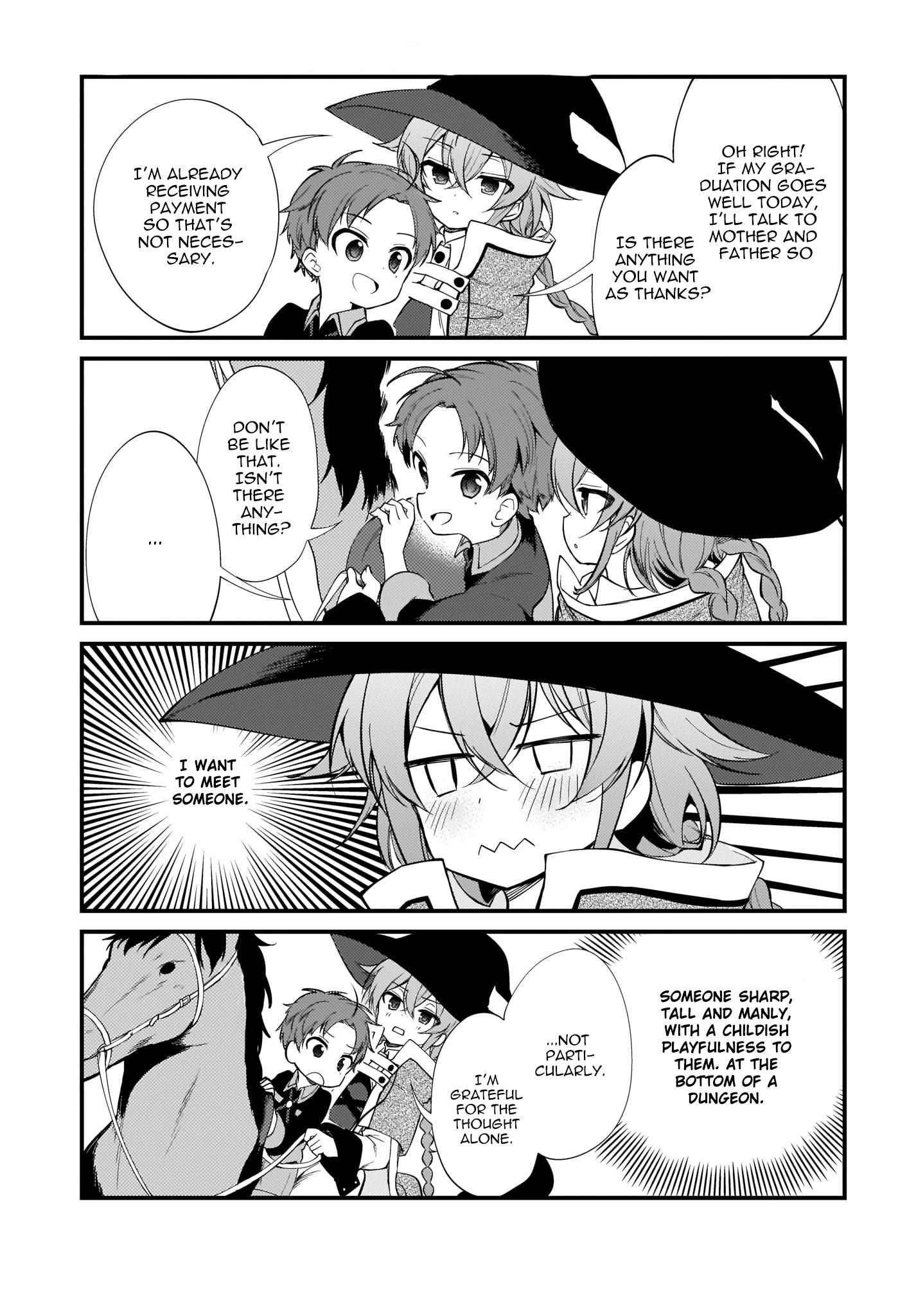 MUSHOKU TENSEI: EVEN IF IT'S A 4-KOMA, I'LL GET SERIOUS chapter-2 Page 11