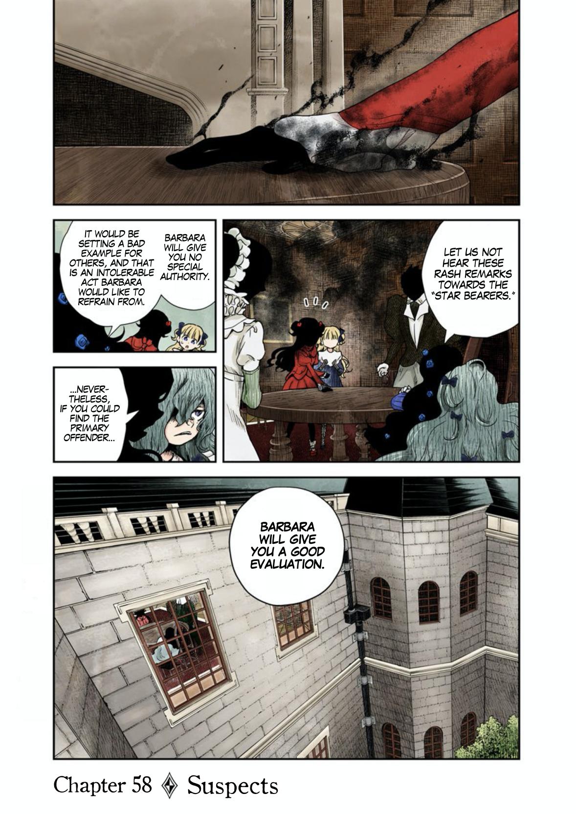 Shadow House Vol.5 Chapter 58: Suspects page 2 - 