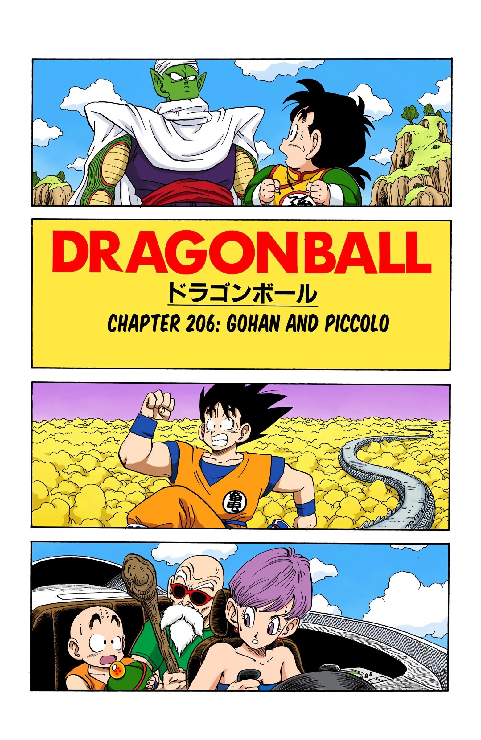 Dragon Ball - Full Color Edition Vol.17 Chapter 206: Gohan And Piccolo page 1 - Mangakakalot