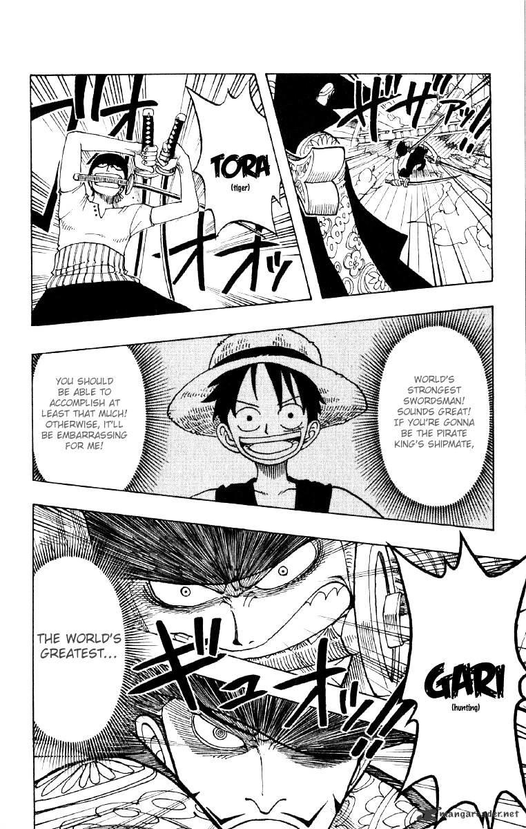 One Piece Chapter 51 : Roanoa Zoro Falls Into The Deep Ocean page 12 - Mangakakalot