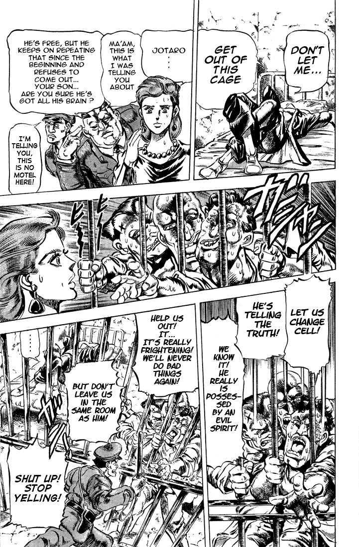 Jojo's Bizarre Adventure Vol.12 Chapter 114 : The Man Possessed By An Evil Spirit page 8 - 