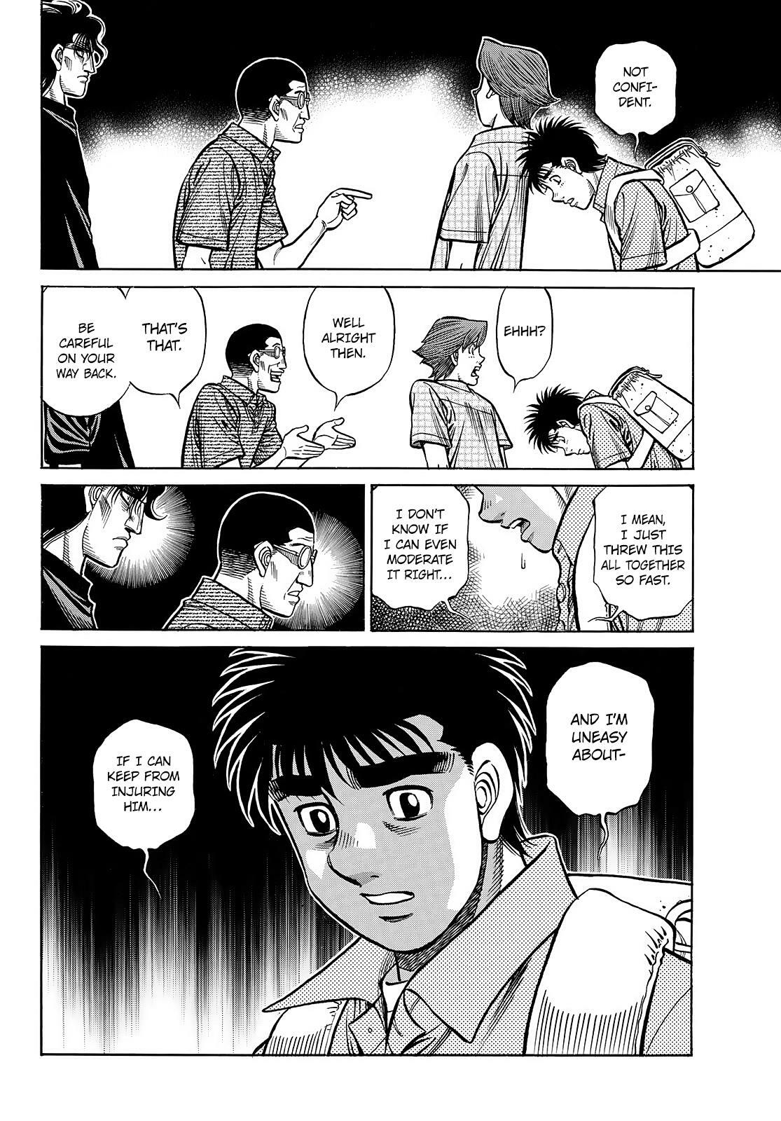 Read Hajime No Ippo Chapter 1434: I'm Not Confident - Manganelo