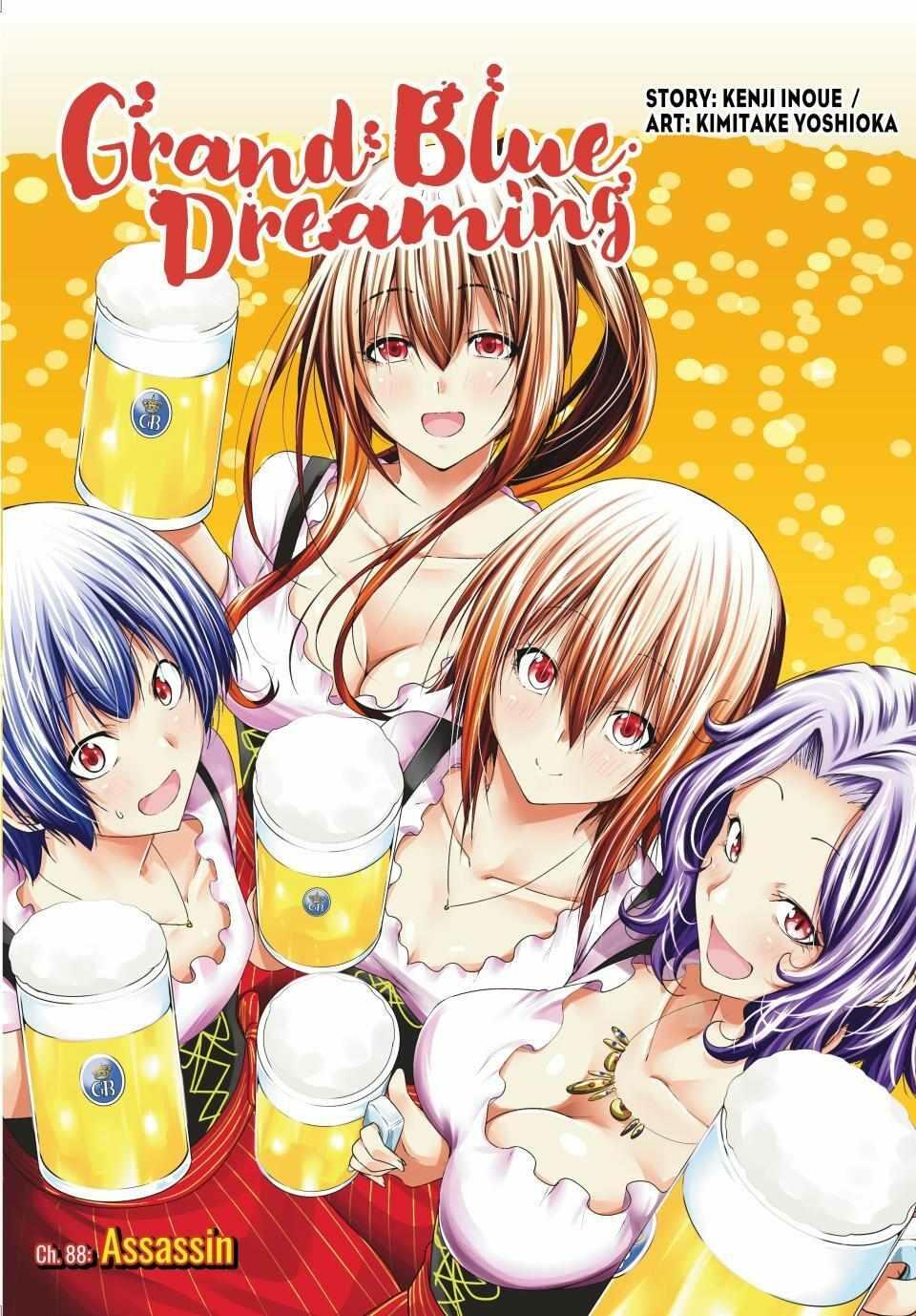 manga grand blue dreaming volume 8 9 Kenji Inoue Kimitake Yoshioka