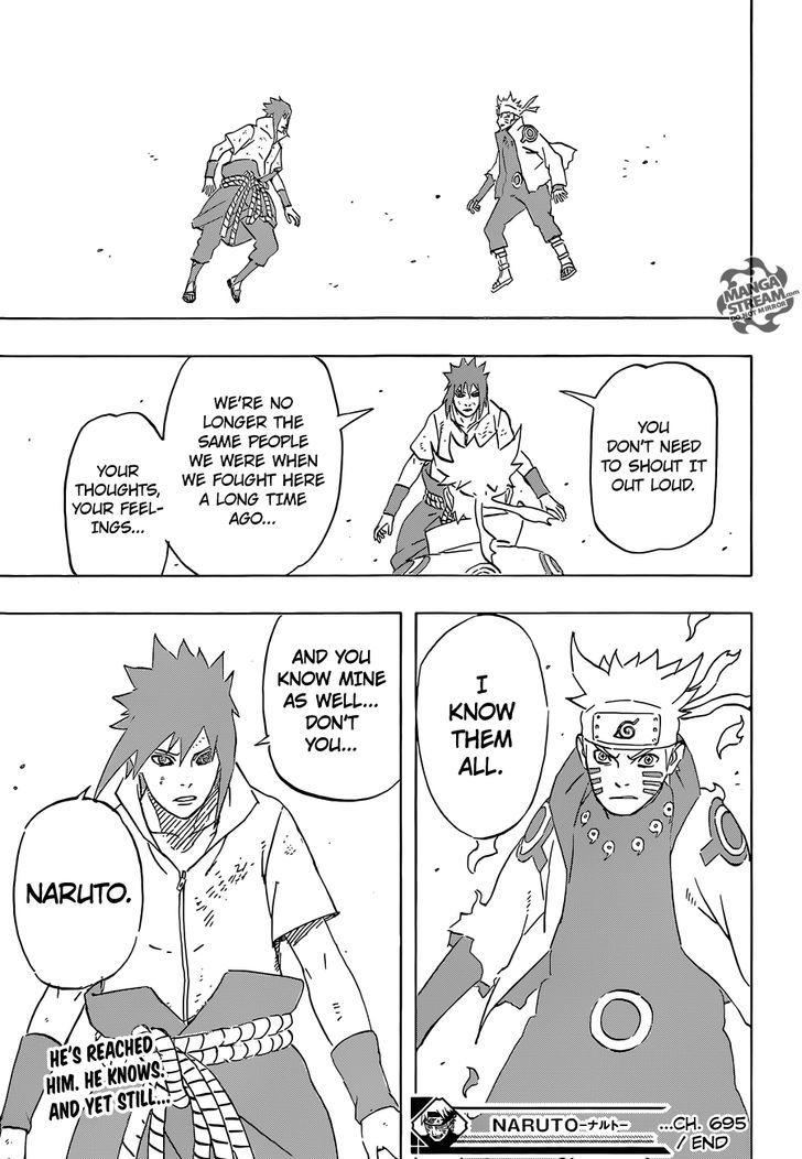 Vol.72 Chapter 695 – Naruto and Sasuke 2 | 15 page