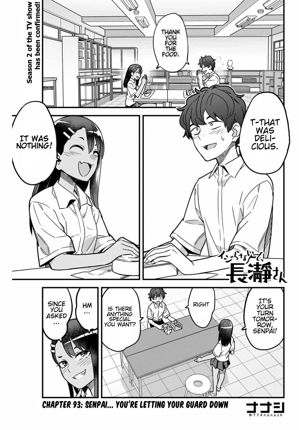 Don't Toy With Me, Miss Nagatoro, Chapter 86 - Don't Toy With Me