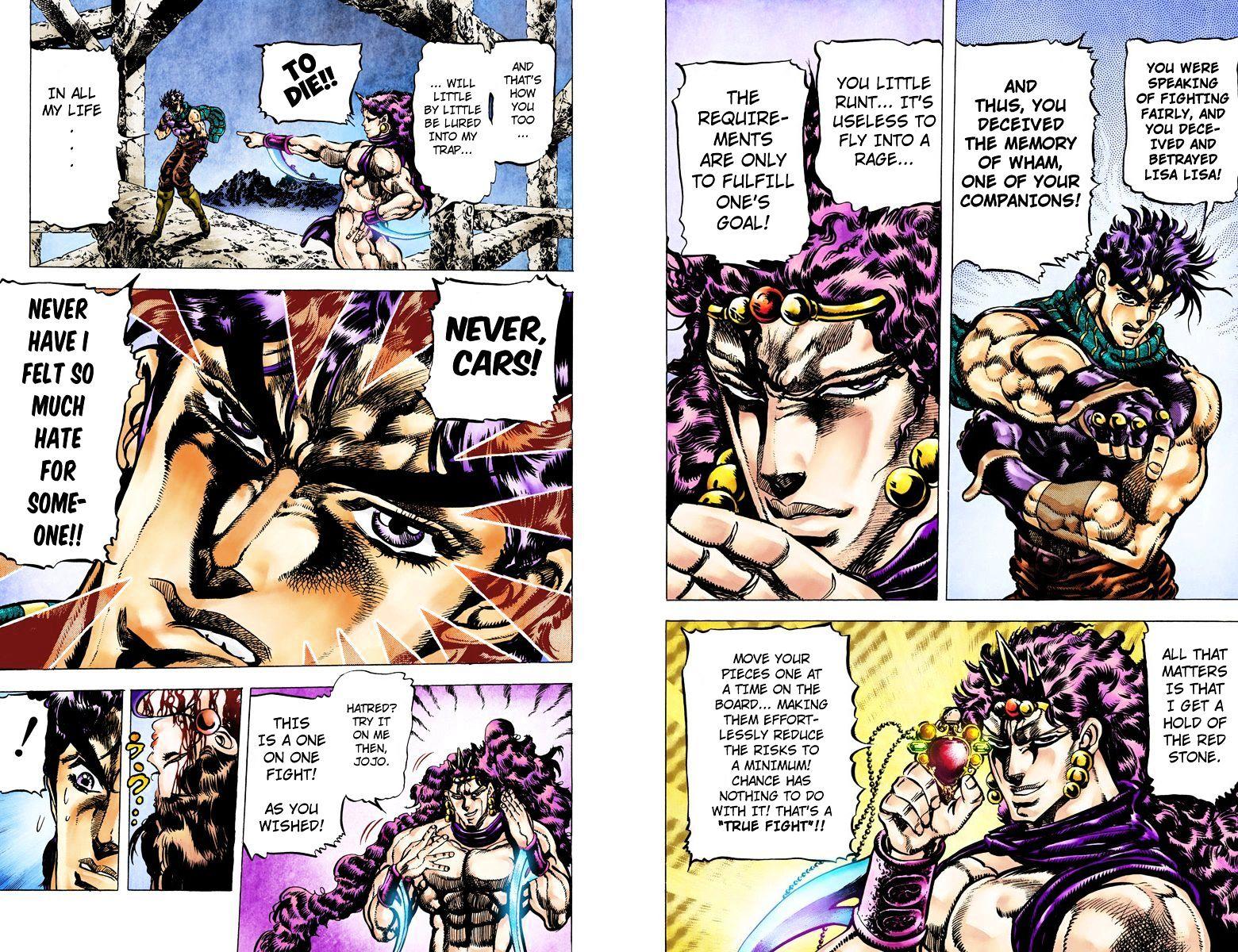 Jojo's Bizarre Adventure Vol.12 Chapter 106 : The Link Between Lisa Lisa And Jojo (Official Color Scans) page 7 - 