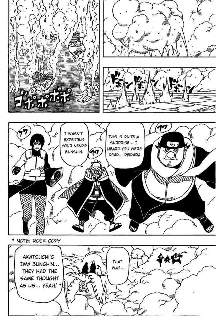 Vol.54 Chapter 513 – Kabuto vs. the Tsuchikage!! | 8 page