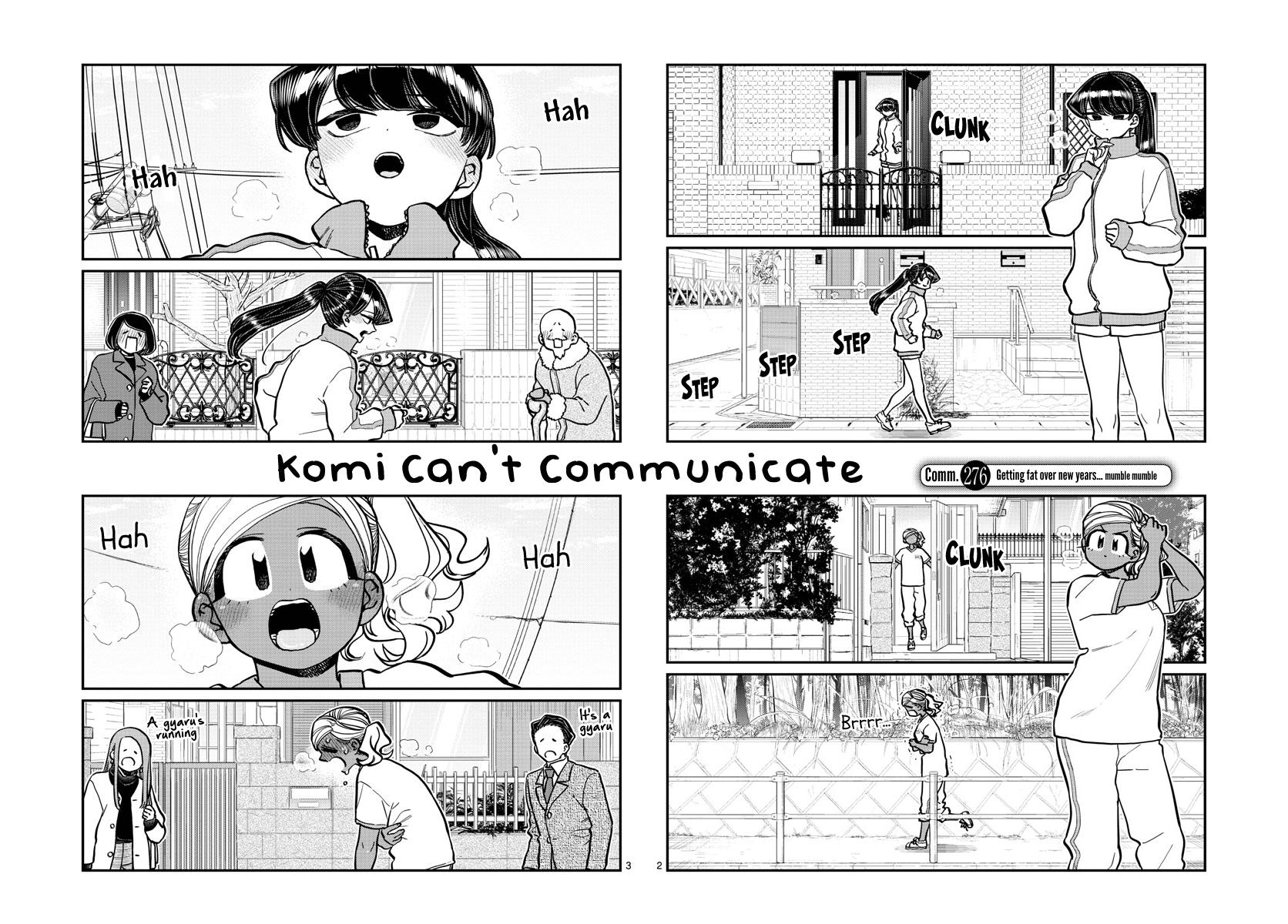 Komi-San Wa Komyushou Desu Chapter 276: Getting Fat Over New Years... Mumble Mumble page 2 - Mangakakalot