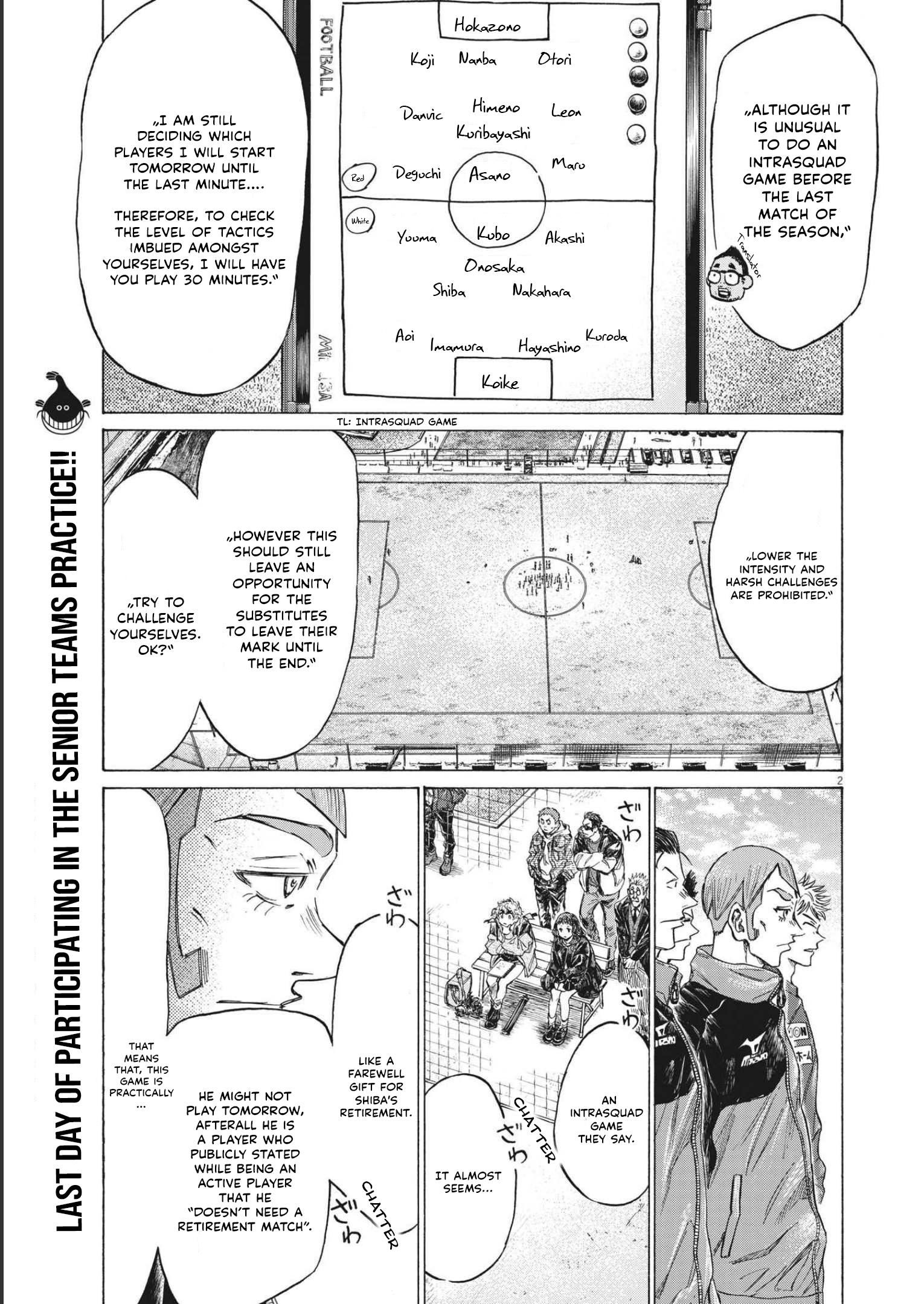 Read Ao Ashi Chapter 283: Across The Fence - Manganelo