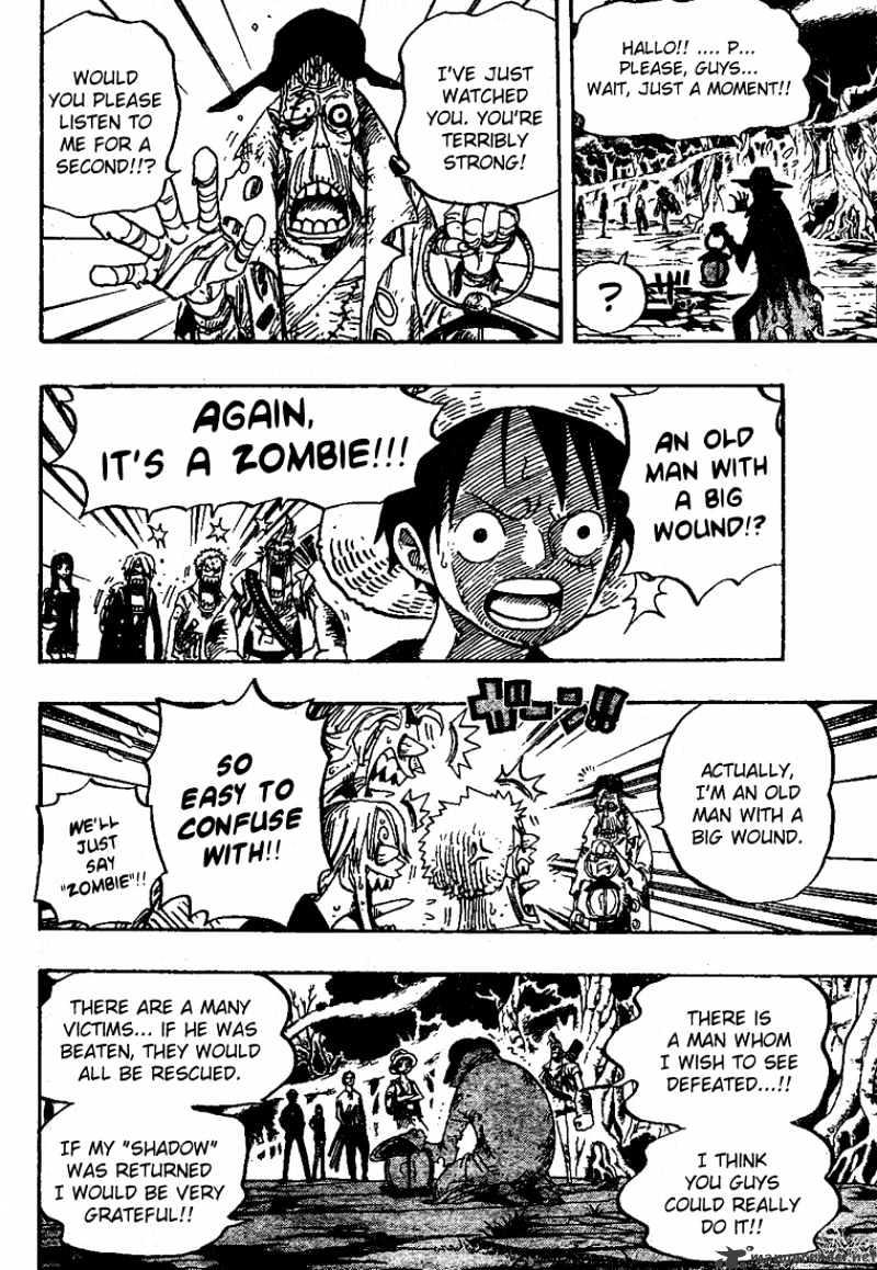 One Piece Chapter 448 : Moria page 17 - Mangakakalot