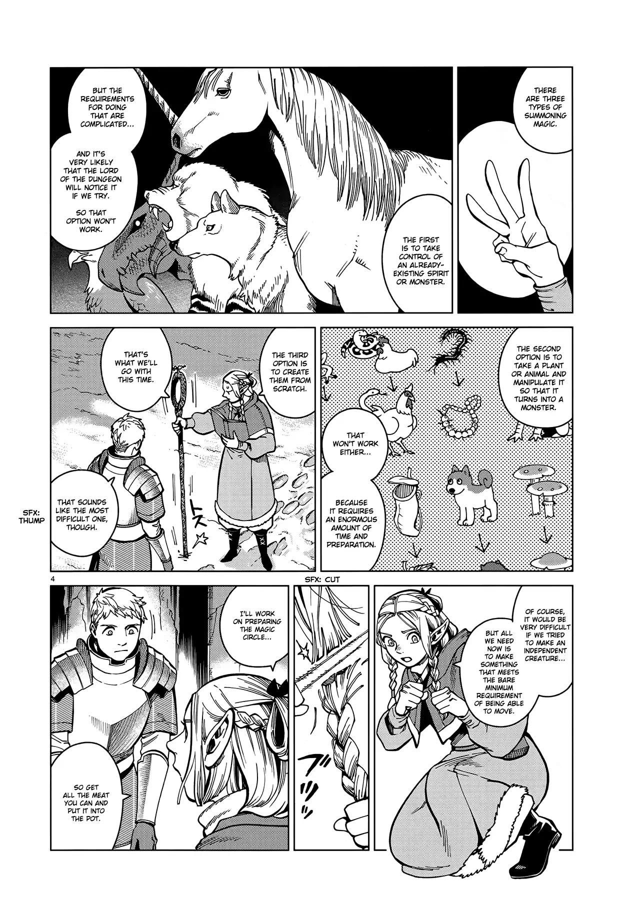 Dungeon Meshi Chapter 48 page 4 - Mangakakalot