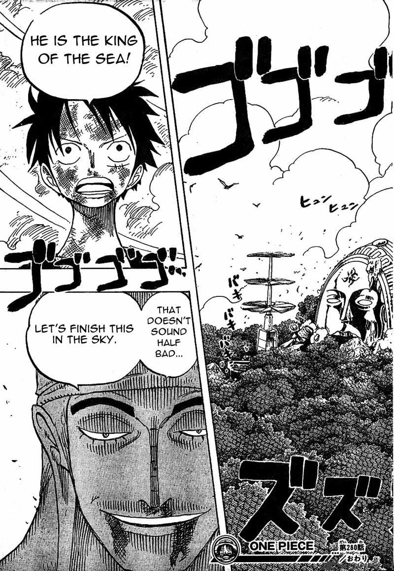 One Piece Chapter 280 : Floating page 19 - Mangakakalot