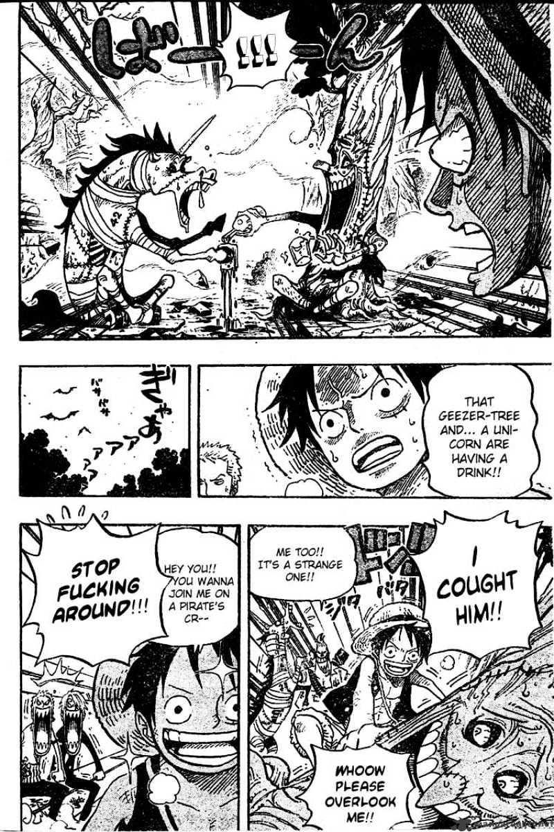 One Piece Chapter 447 : Surprise Zombie page 6 - Mangakakalot