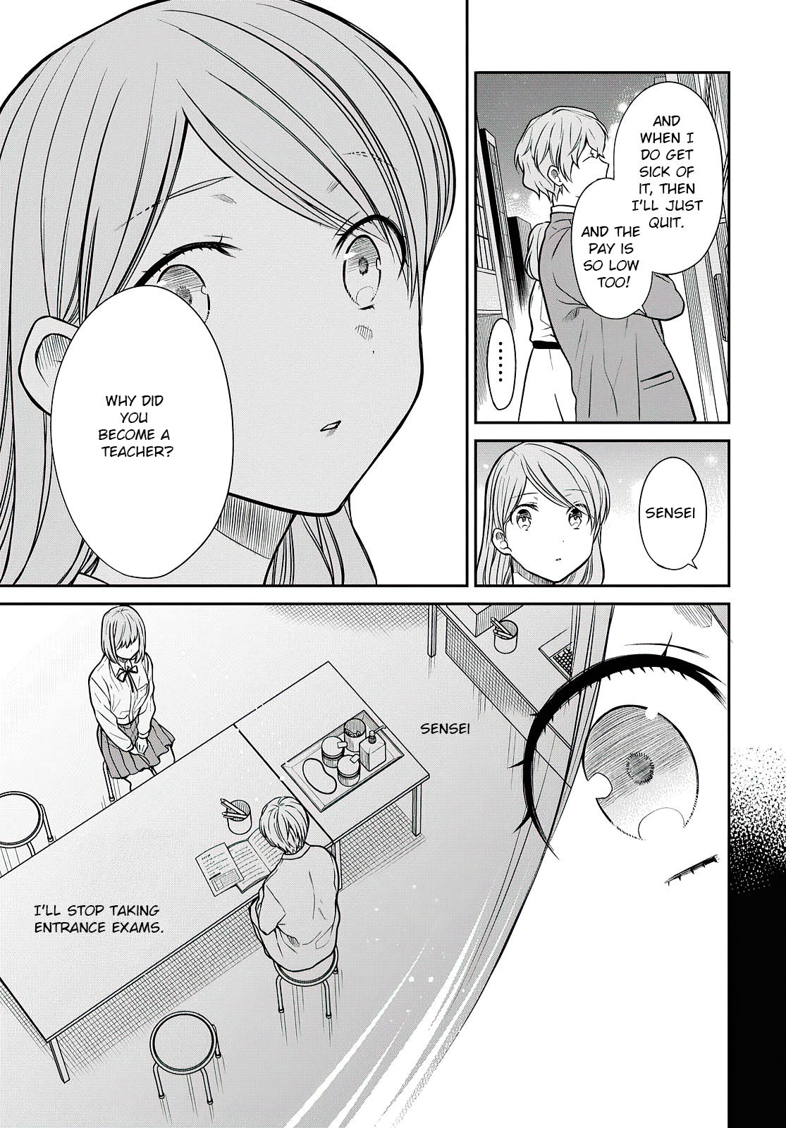 1-Nen A-Gumi No Monster Chapter 40: Sensei, Should I Quit? page 22 - Mangakakalot
