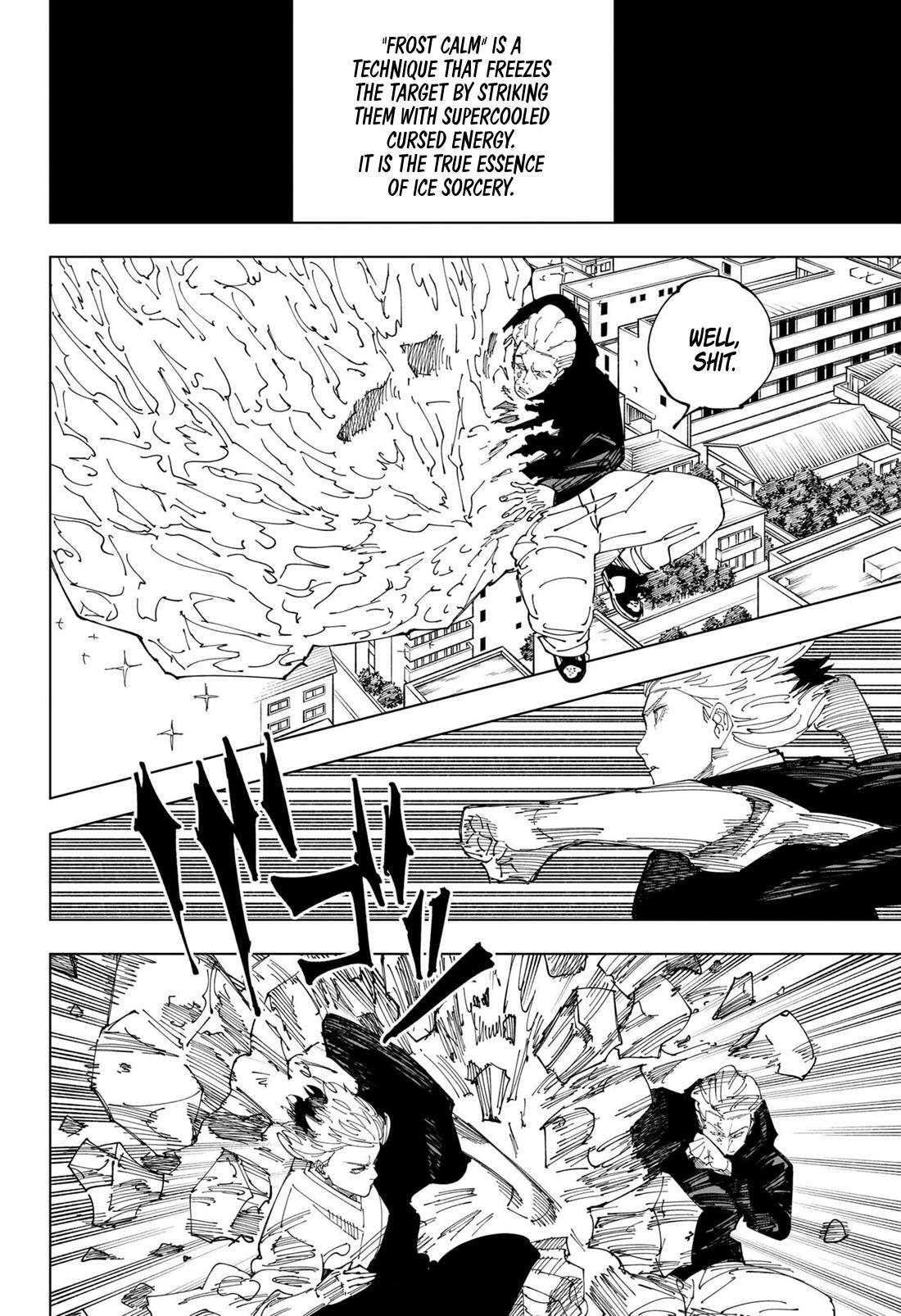 Jujutsu Kaisen Chapter 245: Chapter 245: The Decisive Battle In The Uninhabited, Demon-Infested Shinjuku ⑰ page 3 - Mangakakalot