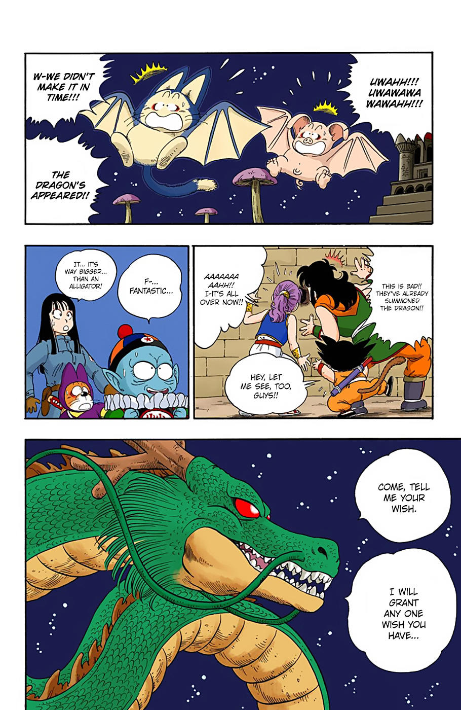 Dragon Ball - Full Color Edition Vol.2 Chapter 20: The Wish To The Dragon!! page 4 - Mangakakalot