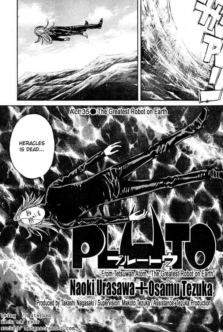 Pluto Vol.5 Chapter 35 : Respond, Gesicht page 4 - Mangakakalot