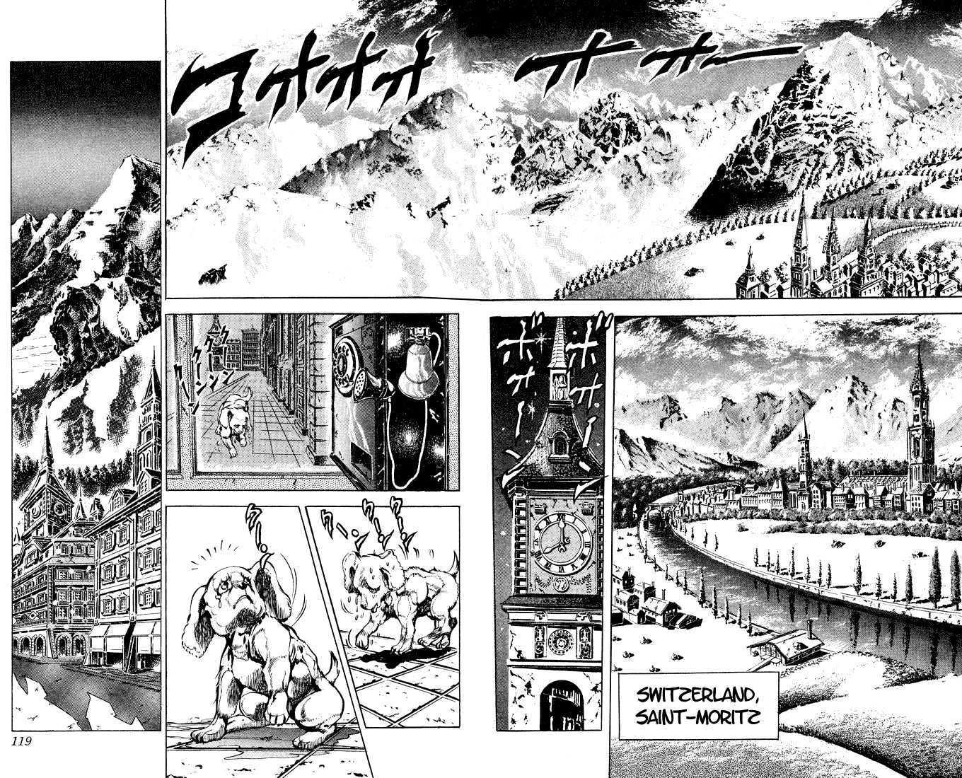Jojo's Bizarre Adventure Vol.9 Chapter 83 : Chasing The Red Stone To Switzerland page 12 - 