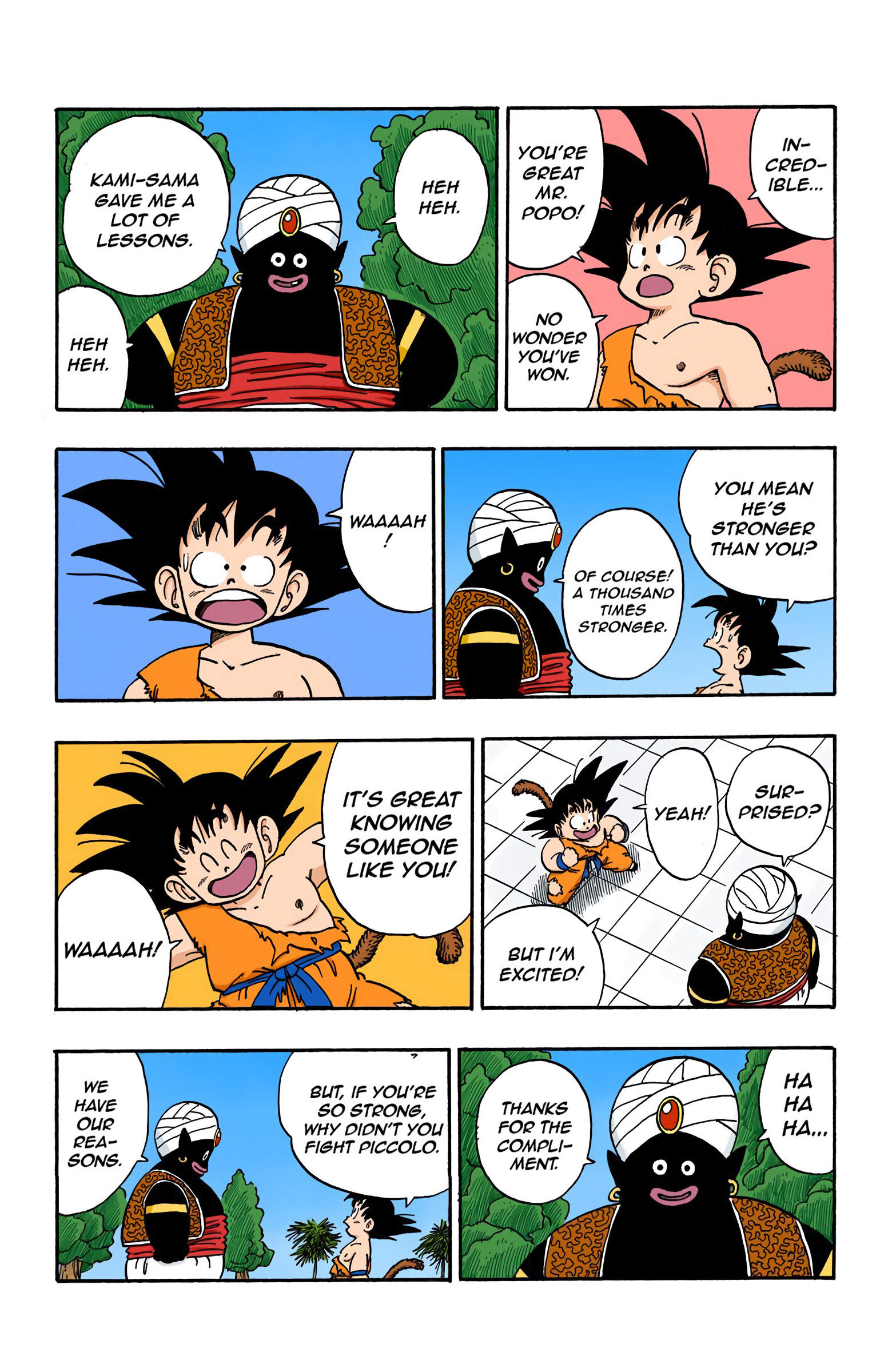 Dragon Ball - Full Color Edition Vol.14 Chapter 164: Enter God page 8 - Mangakakalot