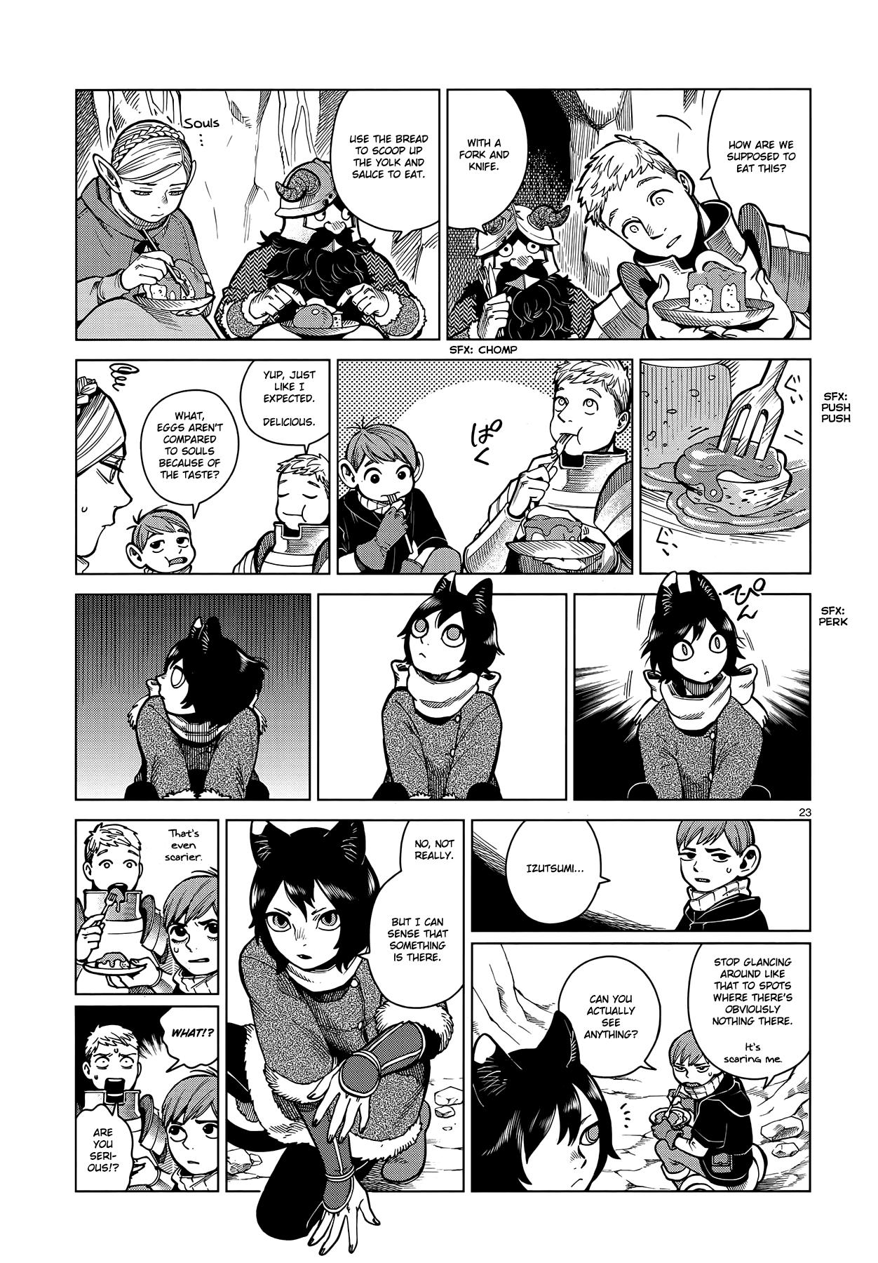 Dungeon Meshi Chapter 45: Egg page 23 - Mangakakalot