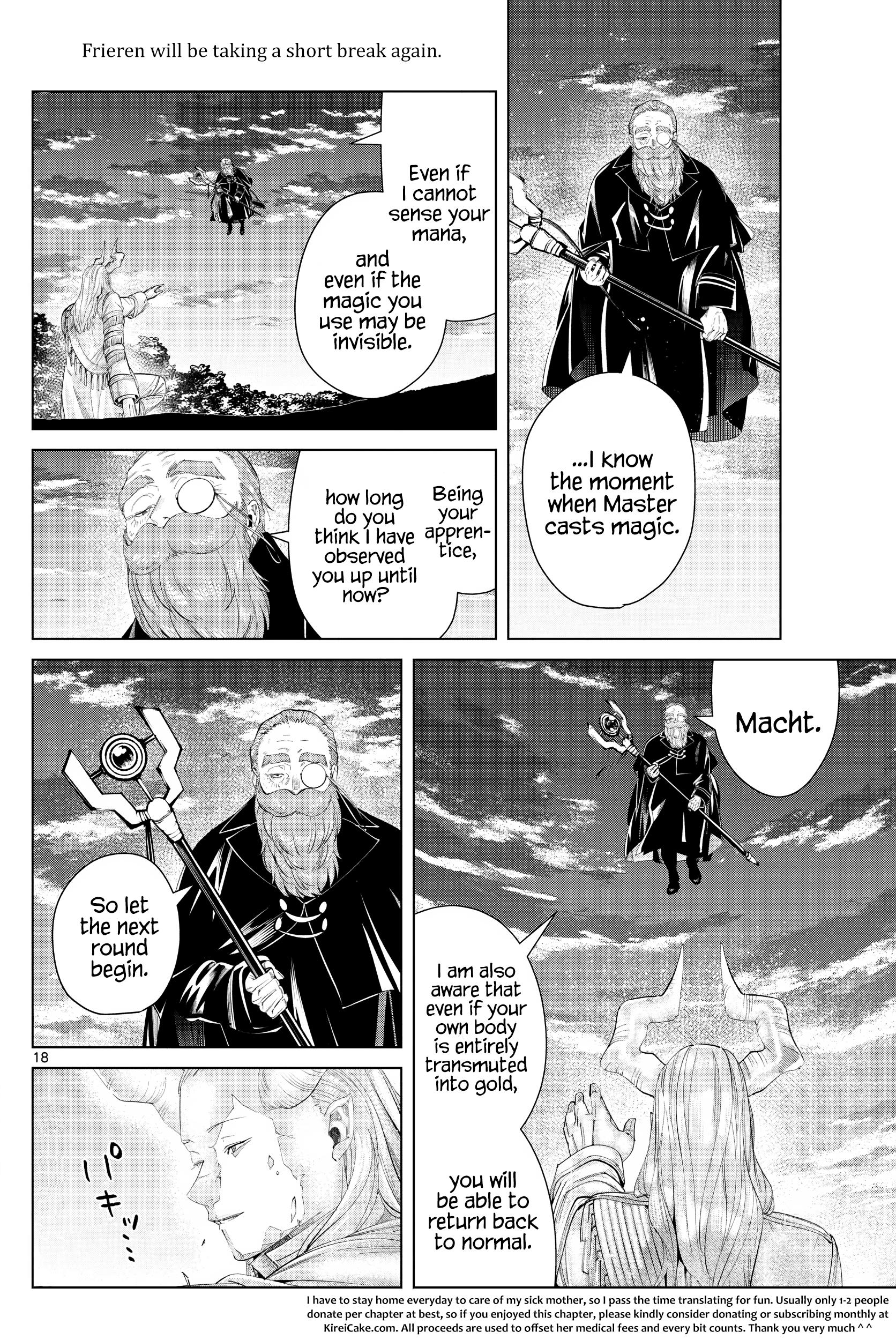 Sousou No Frieren Chapter 96: Master And Apprentice page 18 - Mangakakalot
