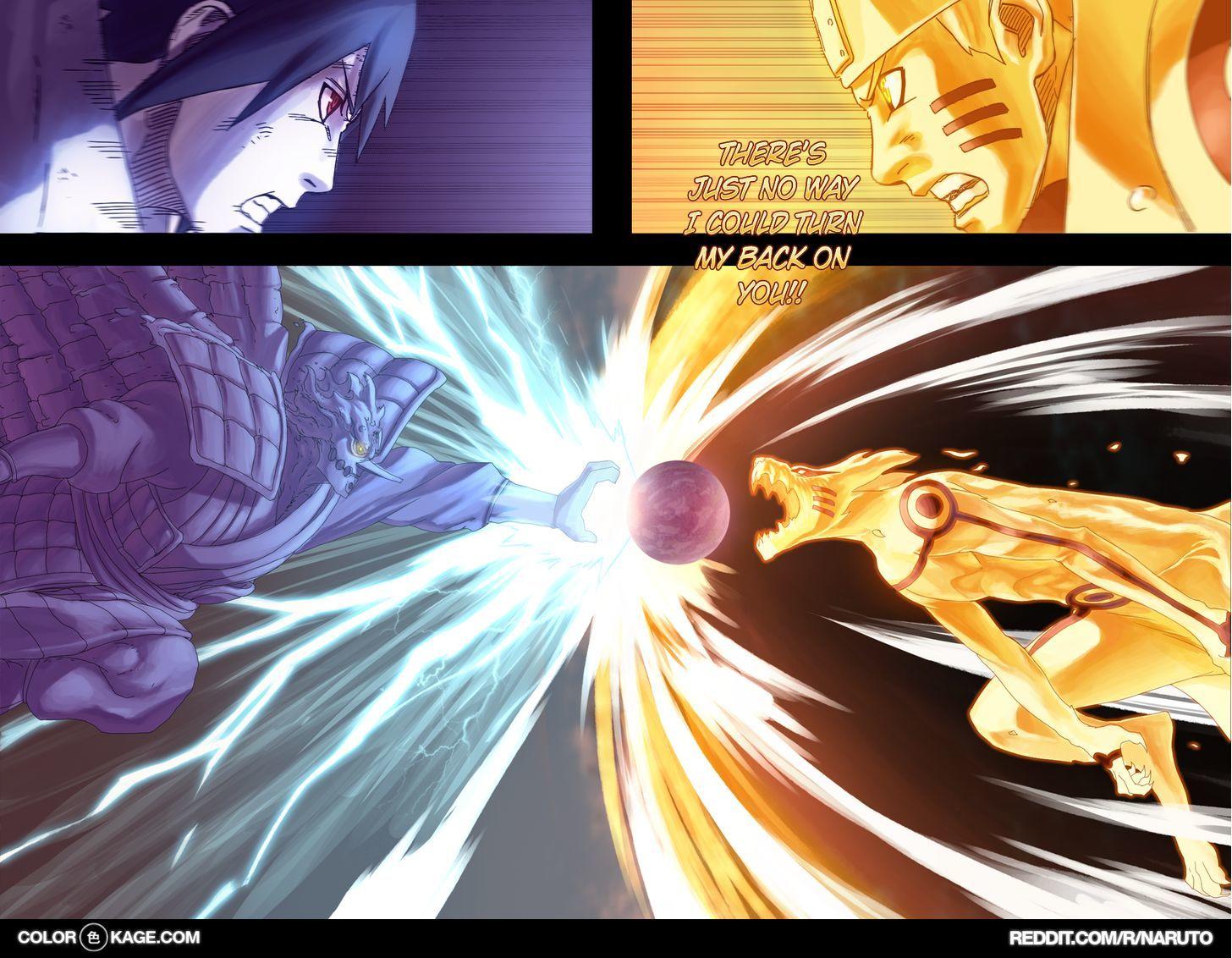 Naruto Vol.72 Chapter 695.1 : Naruto And Sasuke (2)  