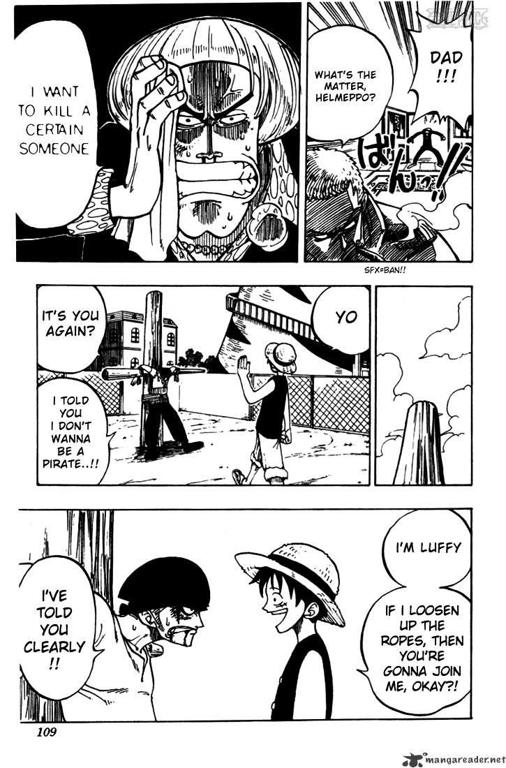 One Piece Chapter 4 : Marine Lieutenant Axe Hand Morgan page 5 - Mangakakalot