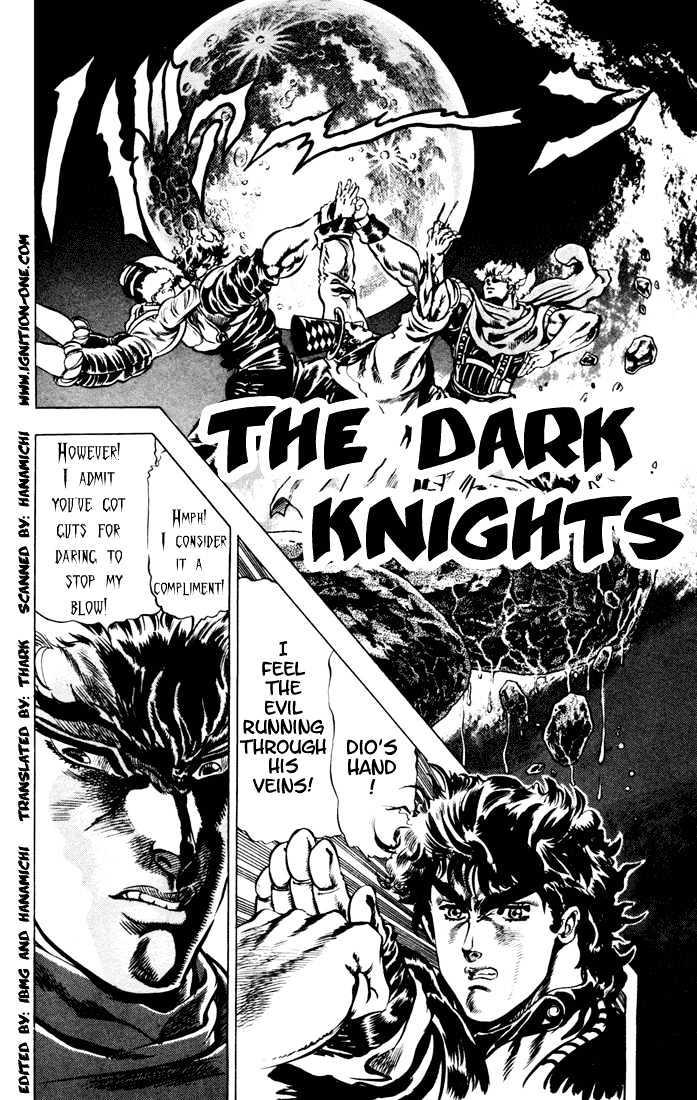 Jojo's Bizarre Adventure Vol.3 Chapter 26 : The Dark Knights page 1 - 
