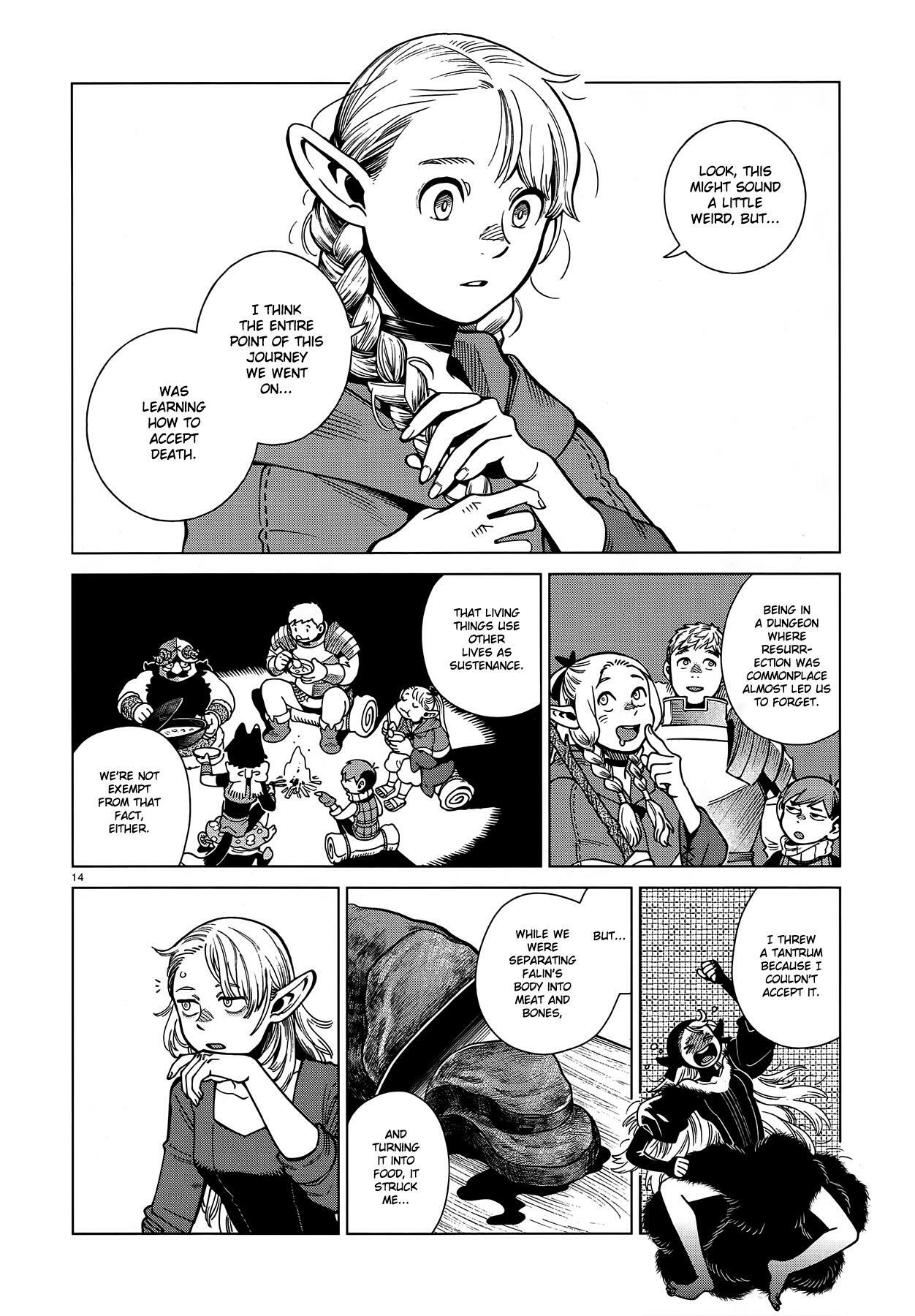 Dungeon Meshi Chapter 97: Final Chapter - Dungeon Meshi page 14 - Mangakakalot