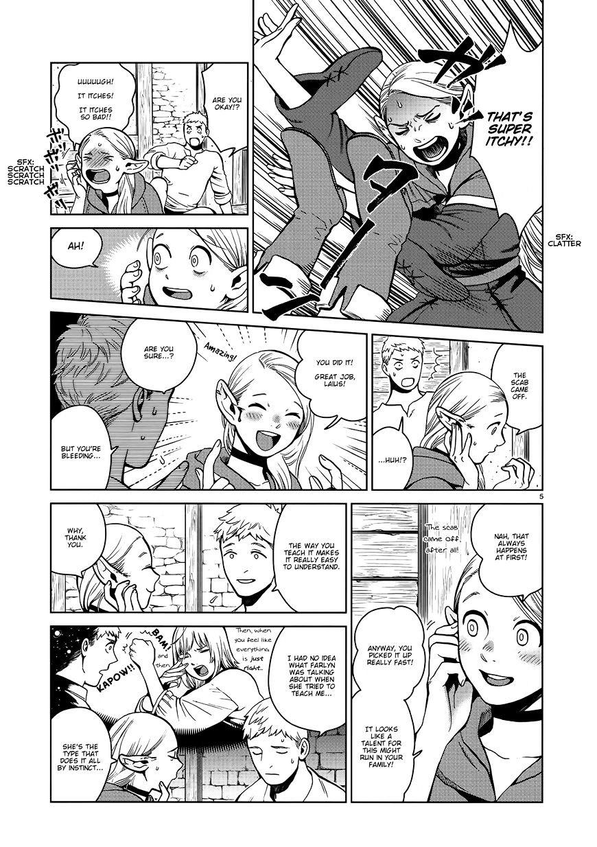 Dungeon Meshi Chapter 34 : Cockatrice page 5 - Mangakakalot