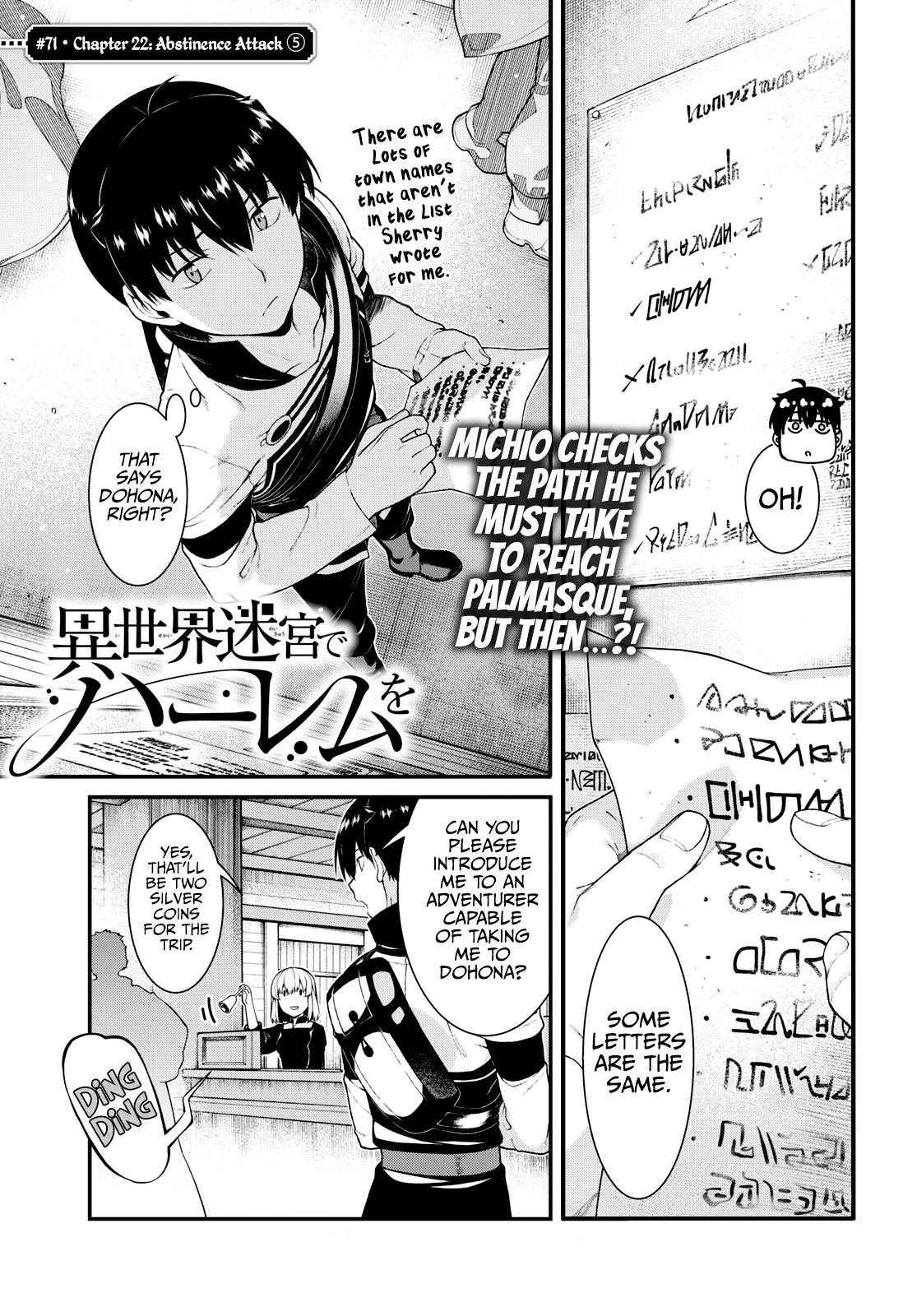 Isekai Meikyuu de Harem wo Capítulo 7.2 - Manga Online