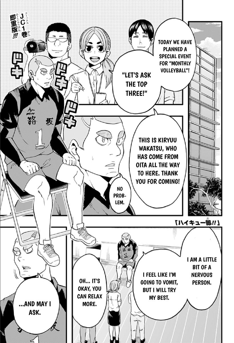 Read Haikyuu-Bu!! Vol.4 Chapter 45: Go, Go, Michimiya! on Mangakakalot