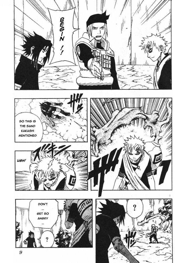 Vol.13 Chapter 111 – Sasuke vs. Gaara!! | 7 page