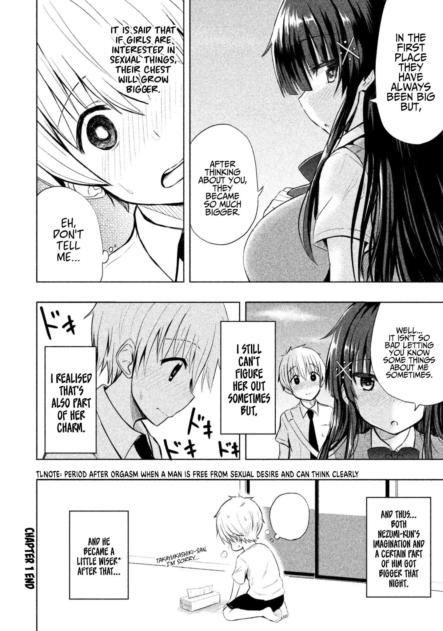 A Girl Who Is Very Well-Informed About Weird Knowledge, Takayukashiki Souko-San Vol.1 Chapter 1: Chest page 13 - Mangakakalots.com