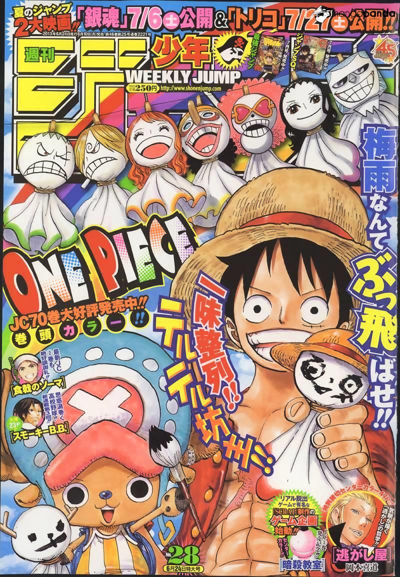 Read One Piece Chapter 651 : The Voice From The New World on Mangakakalot