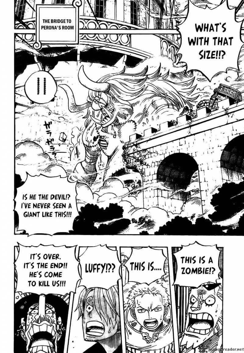 One Piece Chapter 461 : Ghost Busters page 9 - Mangakakalot