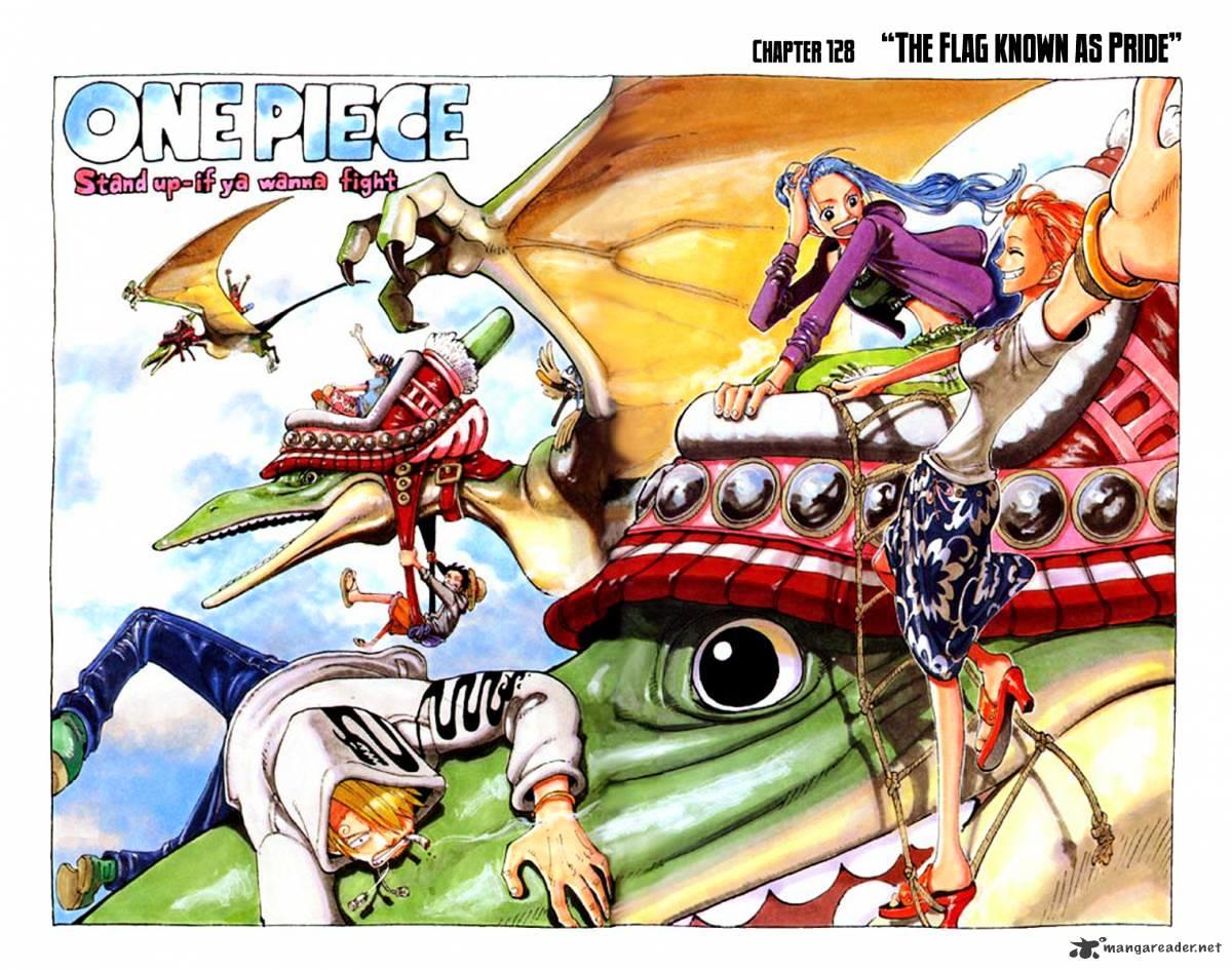 One Piece Chapter 128 : The Flag Know As Pride page 3 - Mangakakalot