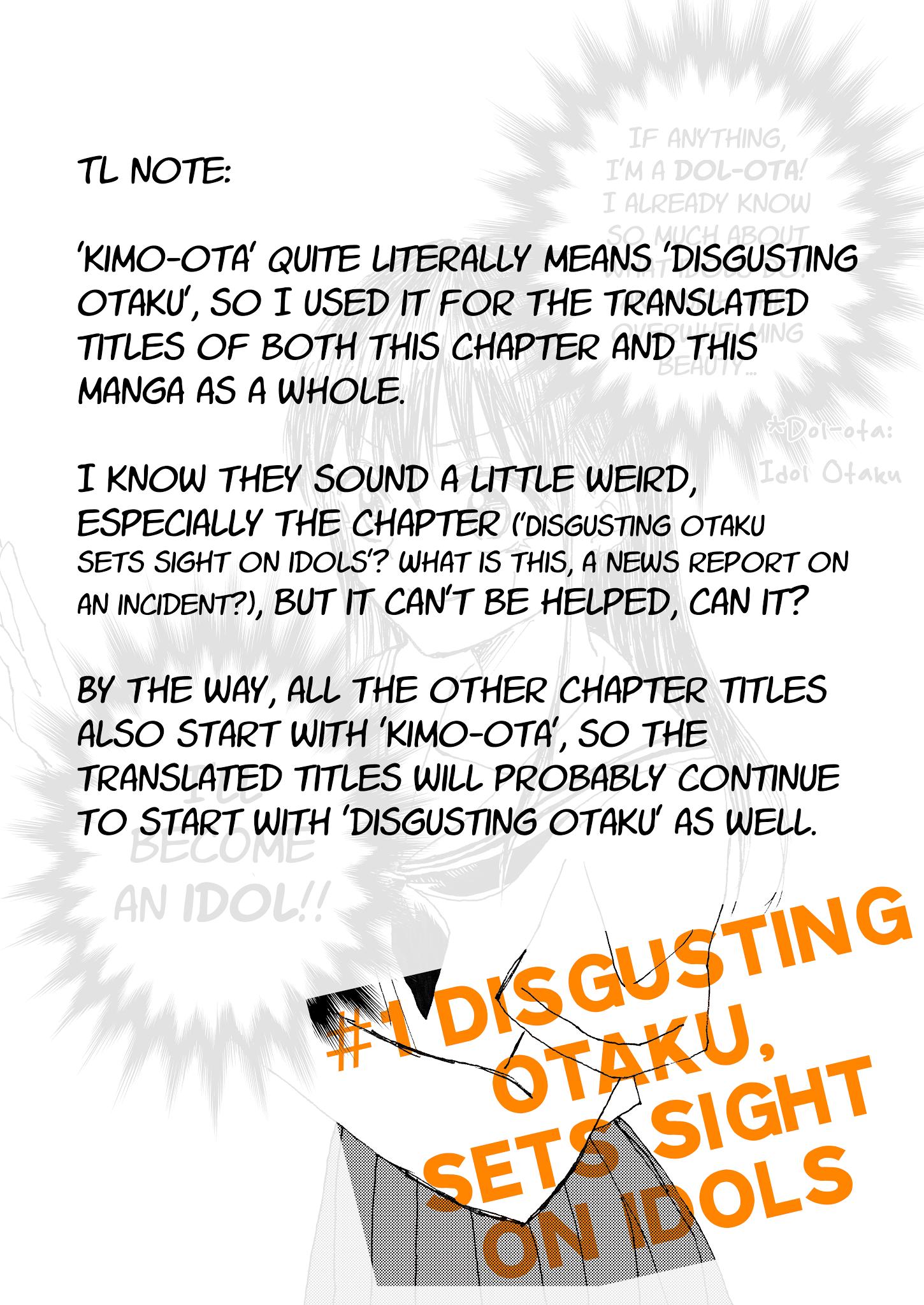 Kimoota, Idol Yarutteyo Chapter 1 page 8 - Mangakakalots.com