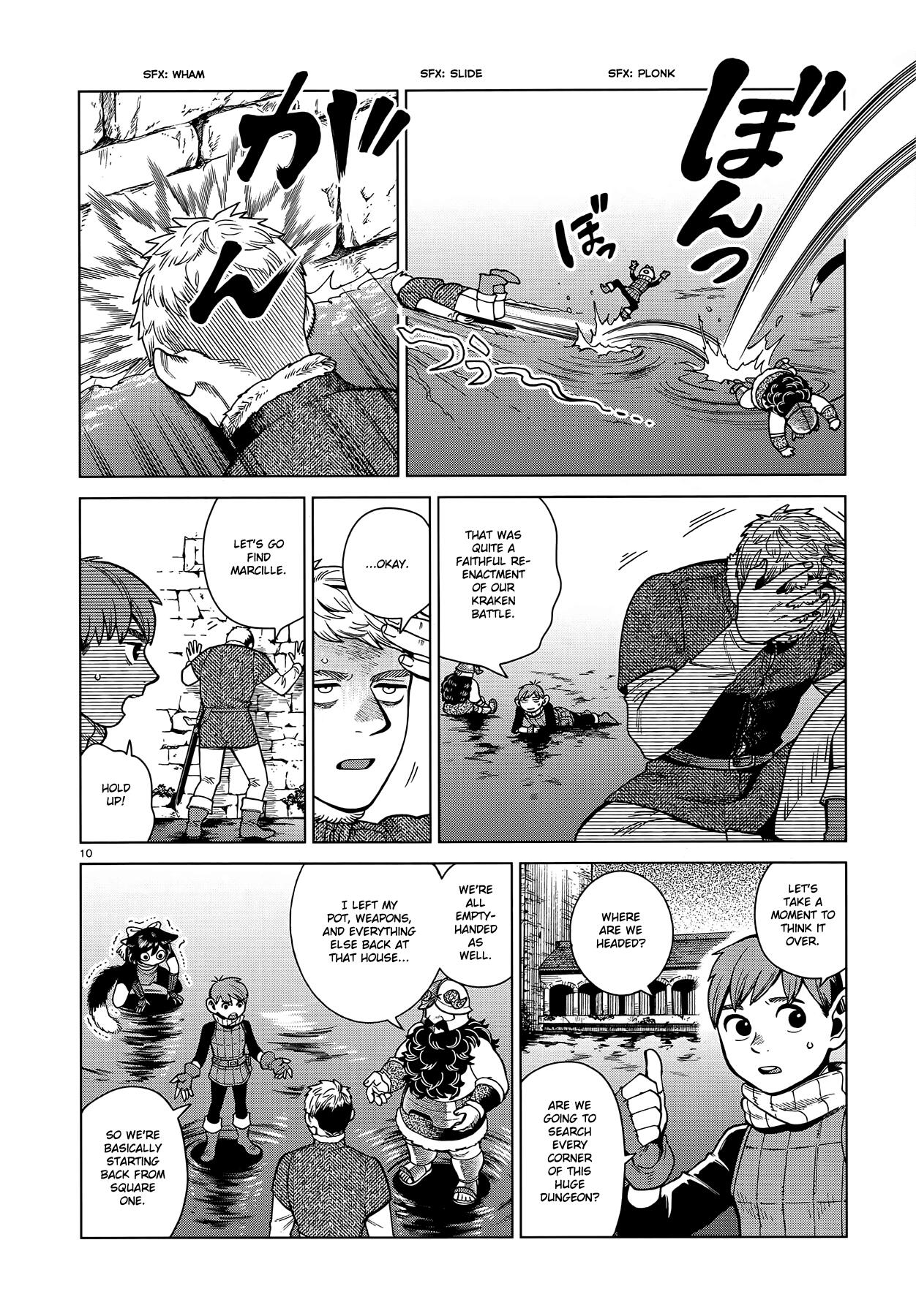 Dungeon Meshi Chapter 79: Parasites page 10 - Mangakakalot