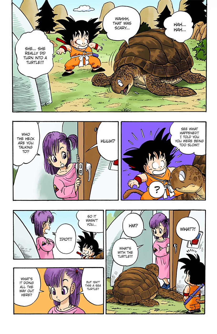 Dragon Ball - Full Color Edition Vol.1 Chapter 3: Goku Runs To The Beach page 5 - Mangakakalot