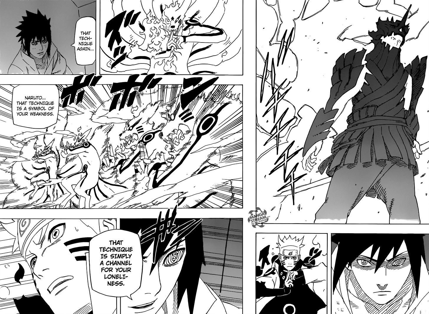 Vol.72 Chapter 696 – Naruto and Sasuke 3 | 8 page