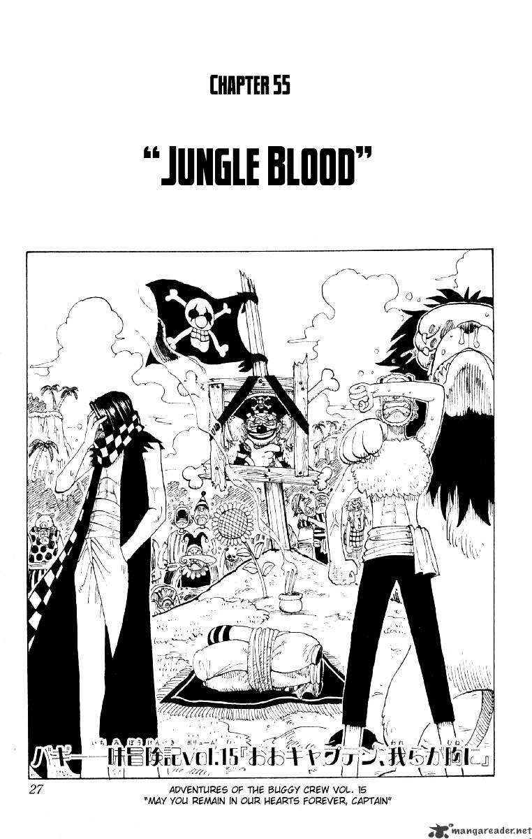 One Piece Chapter 55 : Jungle Blood page 1 - Mangakakalot