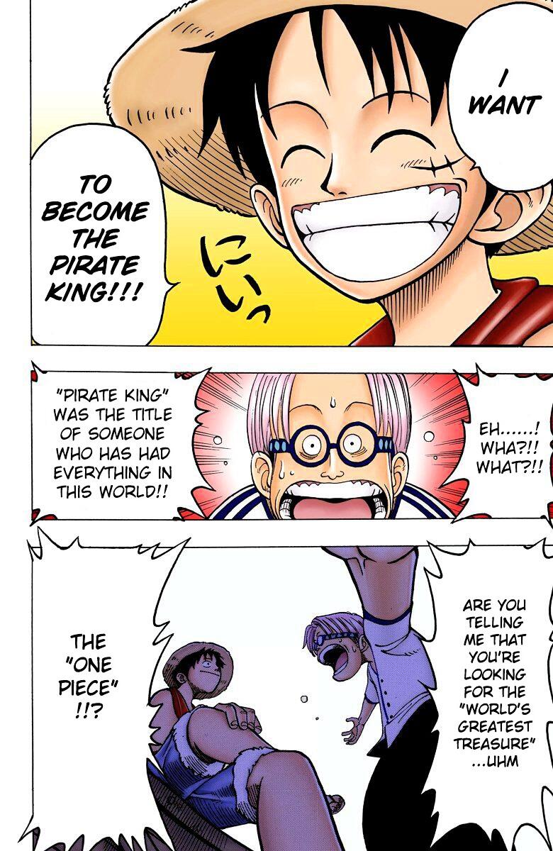 One Piece Chapter 2 (V3) : That Boy The Straw Hat Wearing Luffy page 15 - Mangakakalot