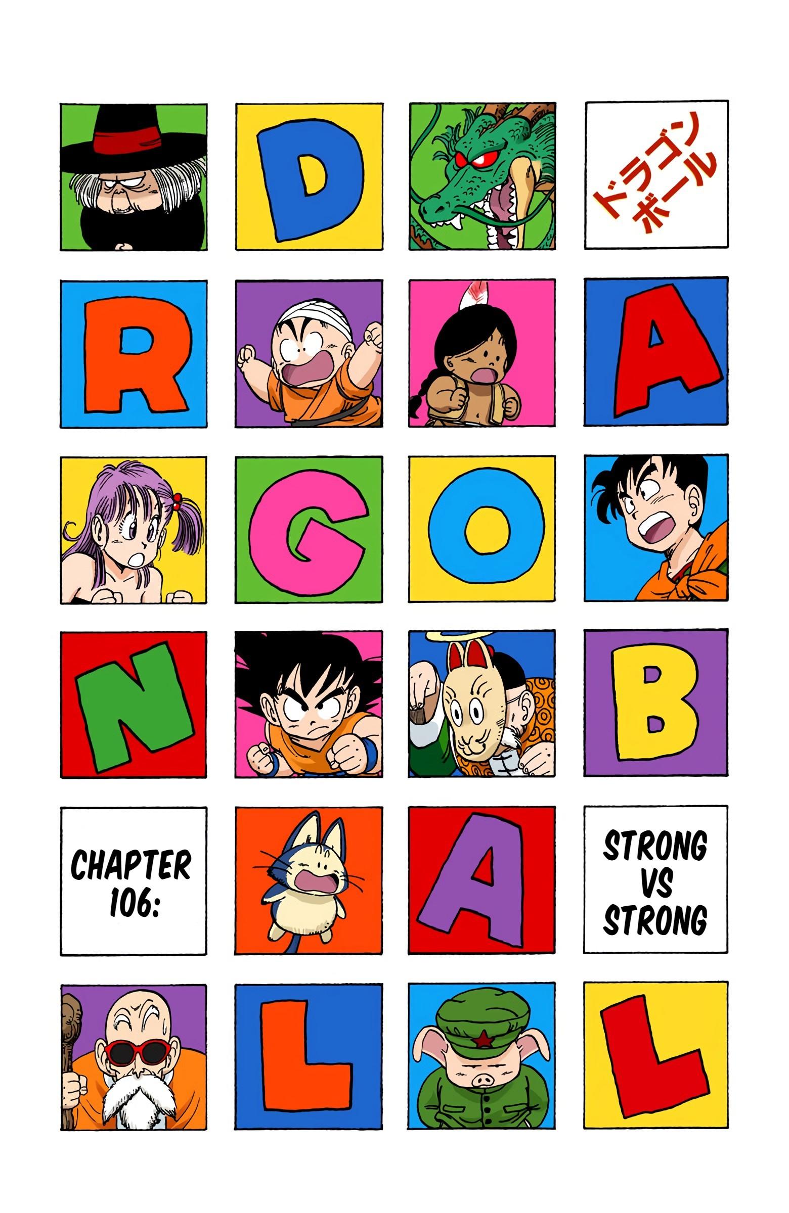 Dragon Ball - Full Color Edition Vol.9 Chapter 106: Strong Vs. Strong page 1 - Mangakakalot