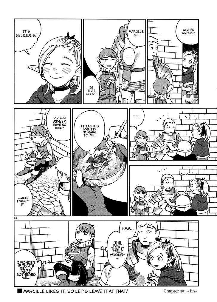 Dungeon Meshi Chapter 15 : Zosui page 24 - Mangakakalot