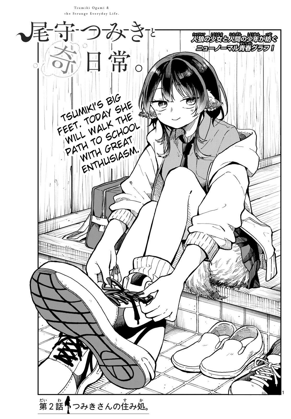 Ogami Tsumiki To Kinichijou.-Chapter 2: Tsumiki's House