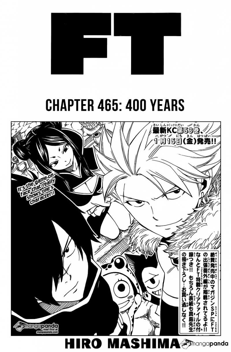 Read Fairy Tail Chapter 465 400 Years On Mangakakalot