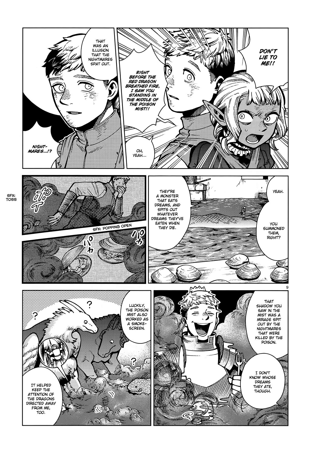 Dungeon Meshi Chapter 71: Thistle Iv page 9 - Mangakakalot