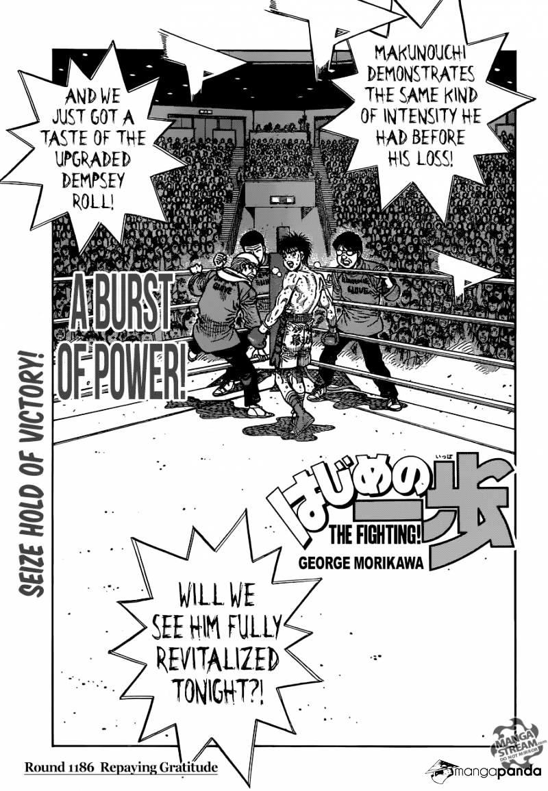 Hajime no Ippo Capítulo 1186 – Mangás Chan